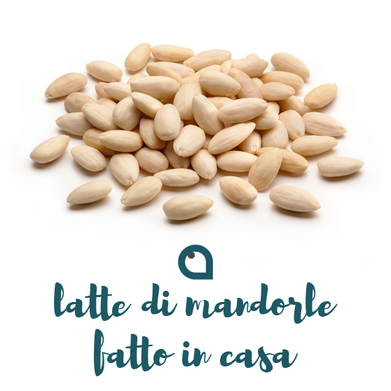 latte di mandorle fatto in casa ingredienti