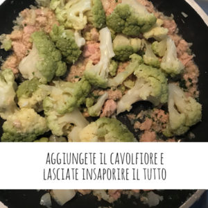 pasta gratinata al forno con cavolfiore e tonno 04